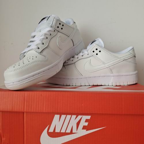 Cheap Nike Dunk Shoes Wholesale Men and Women All White-170 - Click Image to Close